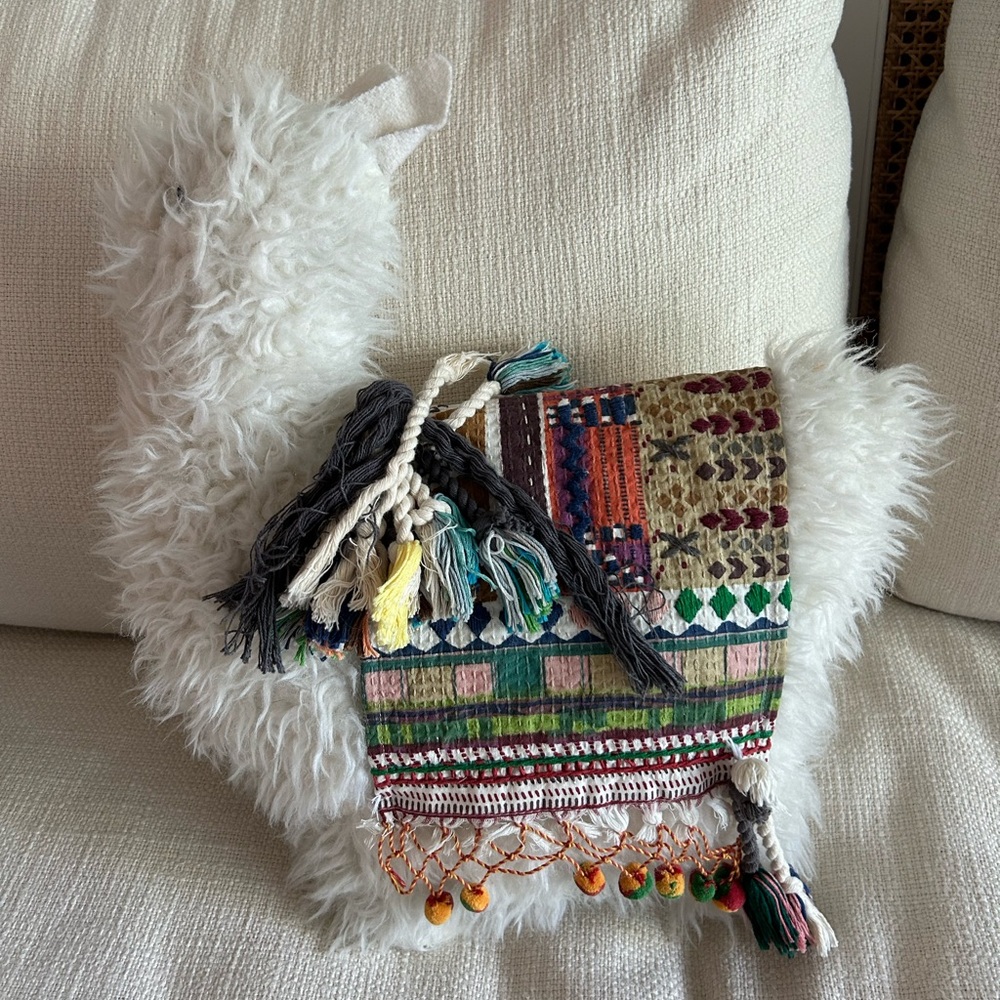 NEVER USED. Llama Decorative Pillow